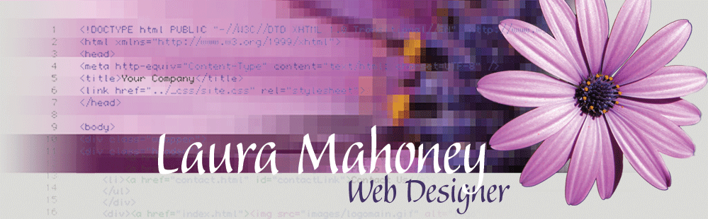 Laura Mahoney Web Designer